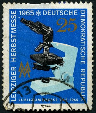 Alemanha Oriental - 1965 - Feira de Leipzig - 25Pf