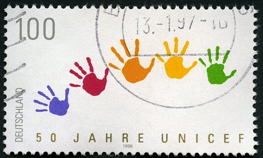 Alemanha - 1996 - UNICEF - 100Pf