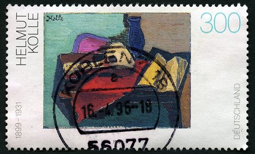 Alemanha - 1996 - Pintura Alema - Helmut Kolle - 300Pf