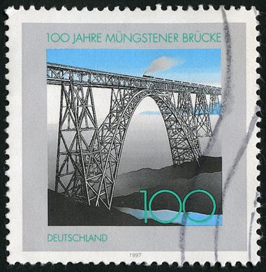 Alemanha - 1997 - Ponte Mungsten - 100Pf