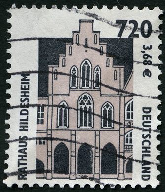 Alemanha - 2001 - Pontos Turisticos Rathaus Hildesheim - 720Pf