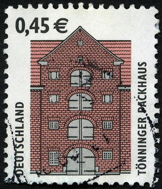 Alemanha - 2002 - Pontos Turisticos Tonninger Packhaus - 0.45Euro