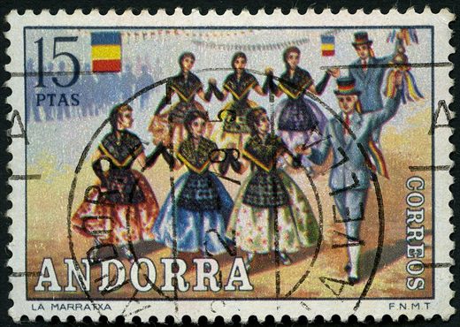 Andorra (Espanhola) - 1972 - Folclore - La Marratxa - 15Ptas