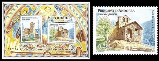 Andorra (Espanhola) - 2010 - El Romanic - Sant Roma de les Bons - 0.78Euro
