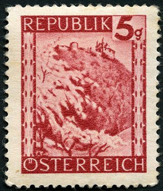 Austria - 1945 - Paisagens - Leopoldsberg - 5G