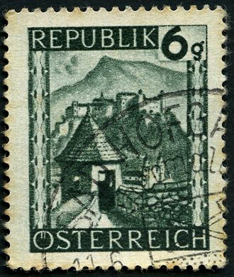 Austria - 1945 - Paisagens - Salzburg - 6G