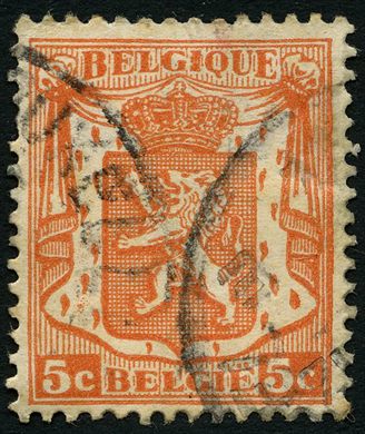 Belgica - 1935 - Pequeno Brasao - 5C