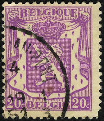 Belgica - 1935 - Pequeno Brasao - 20C