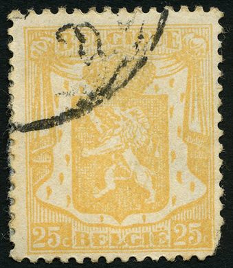Belgica - 1935 - Pequeno Brasao - 25C