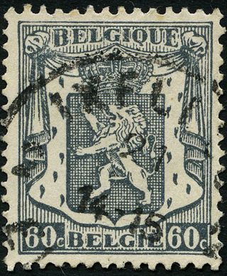 Belgica - 1935 - Pequeno Brasao - 60C