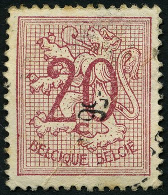 Belgica - 1951 - Leao Heraldico - 20C
