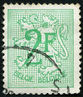 Belgica - 1951 - Leao Heraldico - 2F