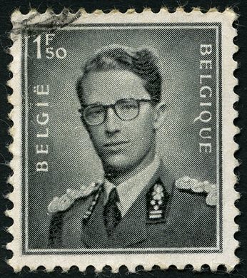 Belgica - 1953 - Rei Balduino Marchand - 1F50