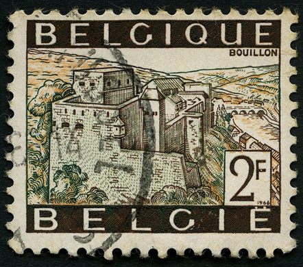 Belgica - 1966 - Turismo - Castelo de Bouillon - 2F