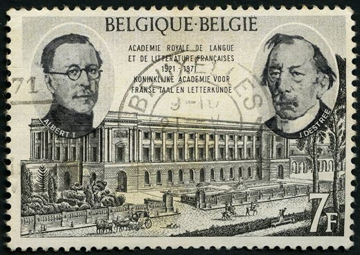 Belgica - 1971 - Academia Real de Lingua Francesa - 7F