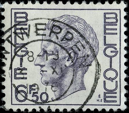 Belgica - 1972 - Rei Balduino Elstrom - 6F50