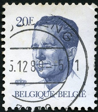 Belgica - 1981 - Balduino I Velghe - 20F