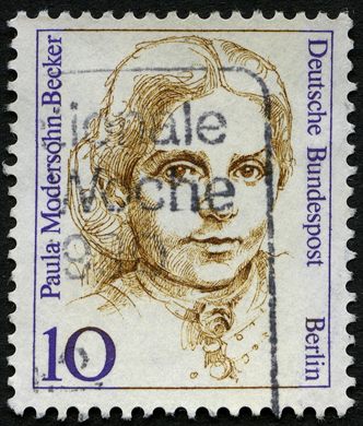 Berlim Ocidental - 1988 - Mulheres da Historia Alema - 10Pf