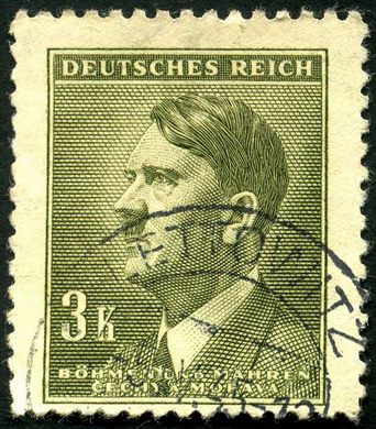 Boemia e Moravia - 1942 - Hitler - 3K
