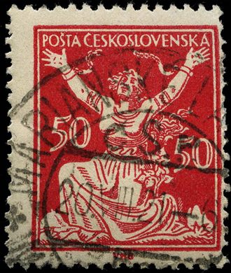 Checoslovaquia - 1920 - Republica Libertada - 50h