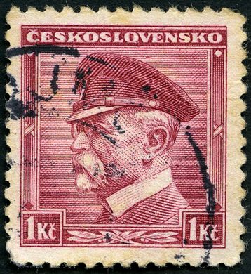 Checoslovaquia - 1935 - TG Masaryk - 1Kc