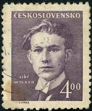 Checoslovaquia - 1949 - Jiri Wolker - 4Kcs