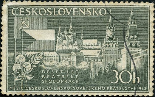 Checoslovaquia - 1953 - Mes da Amizade Checoslovaca Sovietica - 30h