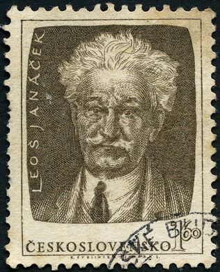 Checoslovaquia - 1953 - Leos Janacek - 1.60Kcs