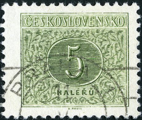 Checoslovaquia - 1955 - Porteado - 5h