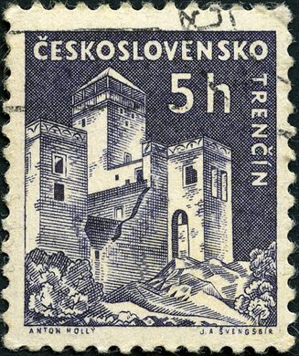 Checoslovaquia - 1960 - Castelos Trencin - 5h
