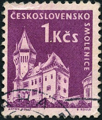 Checoslovaquia - 1960 - Castelos Smolenice - 1Kcs