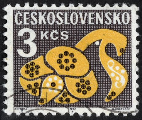 Checoslovaquia - 1972 - Porteado - 3Kcs