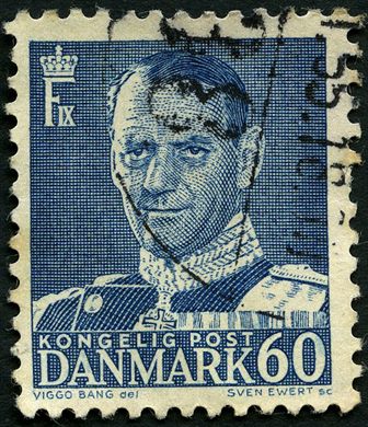 Dinamarca - 1950 - Frederik IX - 60Ore