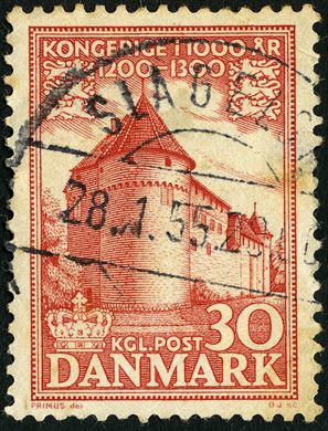 Dinamarca - 1954 - Reino 1000 Anos 1200 1300 - 30Ore