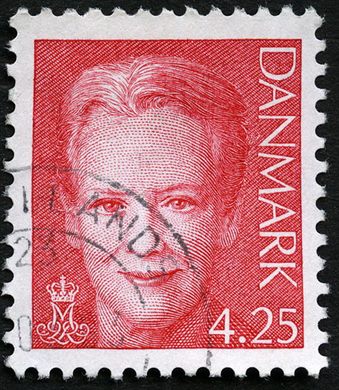 Dinamarca - 2000 - Rainha Margrethe II Serie 2 - 4.25Kr