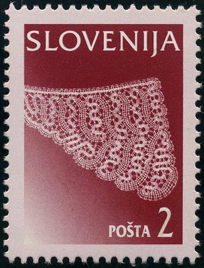 Eslovenia - 1996 - Rendas de Idrija - 2T