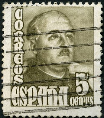 Espanha - 1948 - General Franco - 5Cts