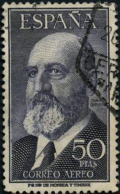 Espanha - 1955 - Torres Quevedo - 50Ptas