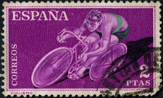 Espanha - 1960 - Roma 1960 Ciclismo - 2Ptas