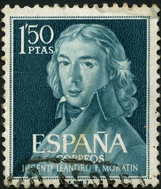 Espanha - 1960 - II Centenario Leandro Moratin - 1.50Pta