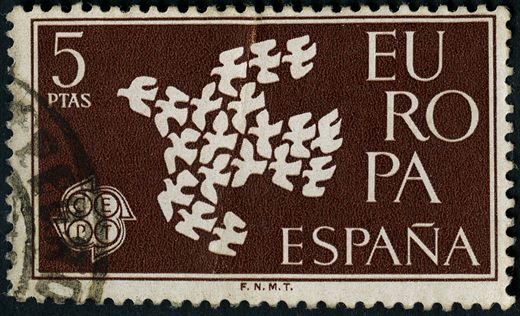 Espanha - 1961 - Europa CEPT - 5Ptas
