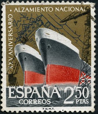 Espanha - 1961 - XXV Aniversario Alzamiento Nacional - 2.50Pta