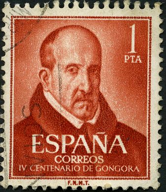 Espanha - 1961 - IV Centenario Gongora - 1Pta