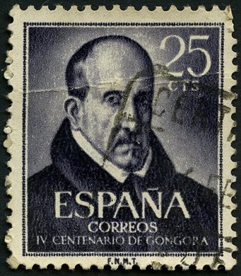 Espanha - 1961 - IV Centenario Gongora - 25C
