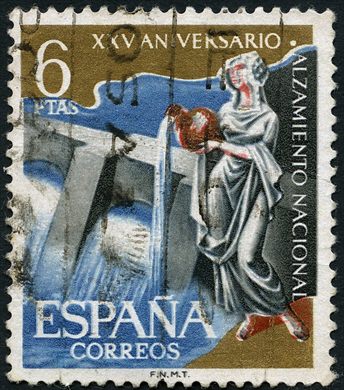 Espanha - 1961 - XXV Aniversario Alzamiento Nacional - 6Ptas