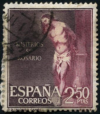 Espanha - 1962 - Misterios do Rosario Alonso Cano - 2.50Ptas