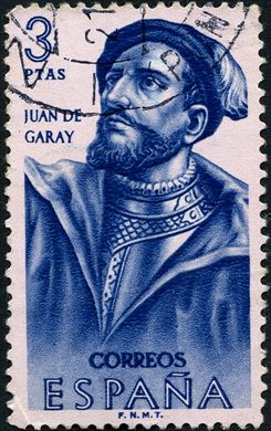 Espanha - 1962 - Forjadores de America Juan de Garay - 3Ptas