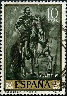 Espanha - 1962 - Pintor Rubens Duque de Lerma - 10Ptas