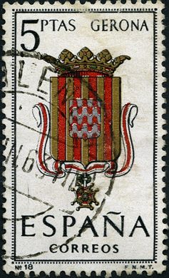 Espanha - 1963 - Escudos Gerona - 5Ptas