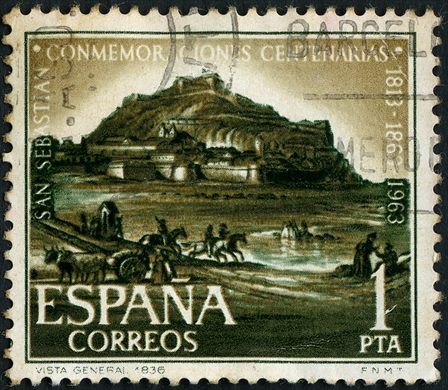 Espanha - 1963 - Conmemoraciones Centenarias - San Sebastian - 1Pta
